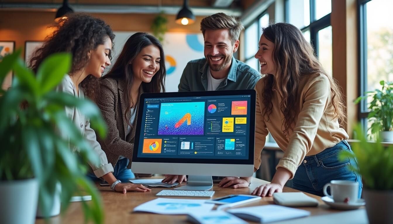 Découvrez Genially, la plateforme intuitive pour créer facilement du contenu interactif, original et engageant, idéal pour captiver votre audience en quelques clics.
