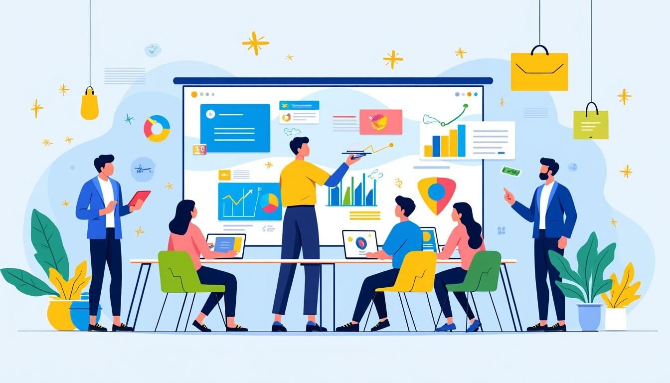 Découvrez Genially, l'outil idéal pour créer facilement des contenus interactifs, attrayants et engageants. Simplifiez la création de présentations, infographies et supports multimédias dynamiques en quelques clics.
